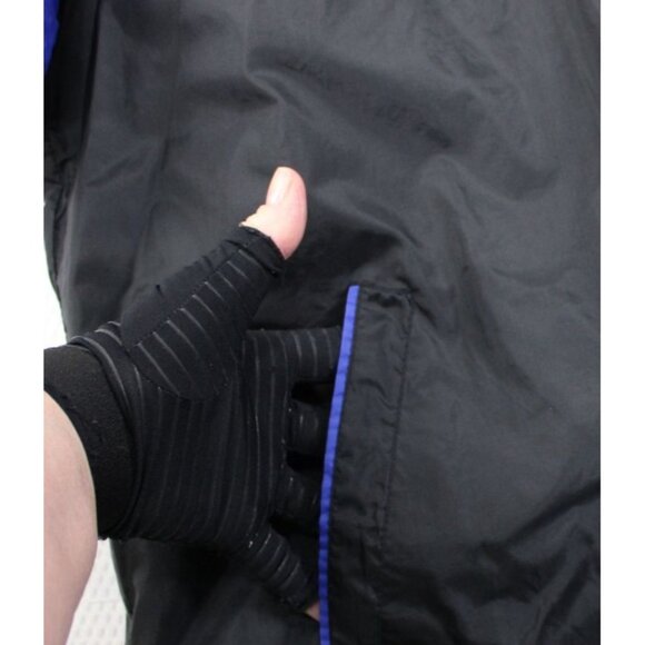 Vintage Mark Martin NASCAR Racing Pullover Windbreaker Jacket L Checkered Flag - Picture 8 of 9